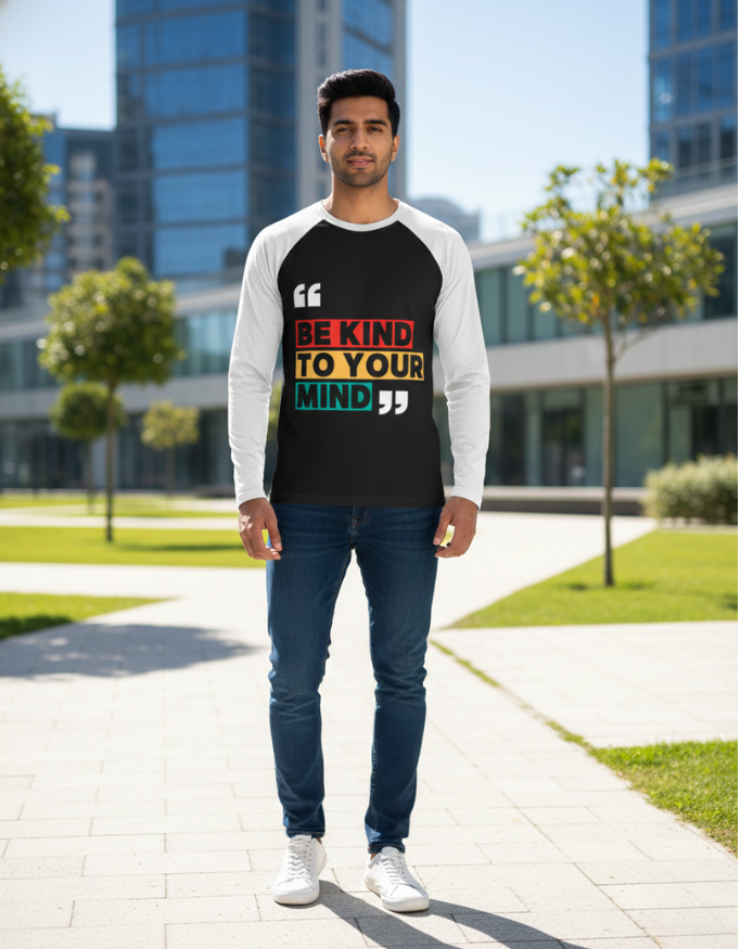 Be Kind Raglan T-Shirt